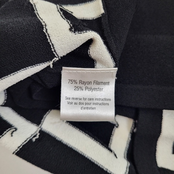 Geometric Tank Top Sleeveless Abstract V-neck Squares Mid Century Mod MCM - Picture 8 of 9